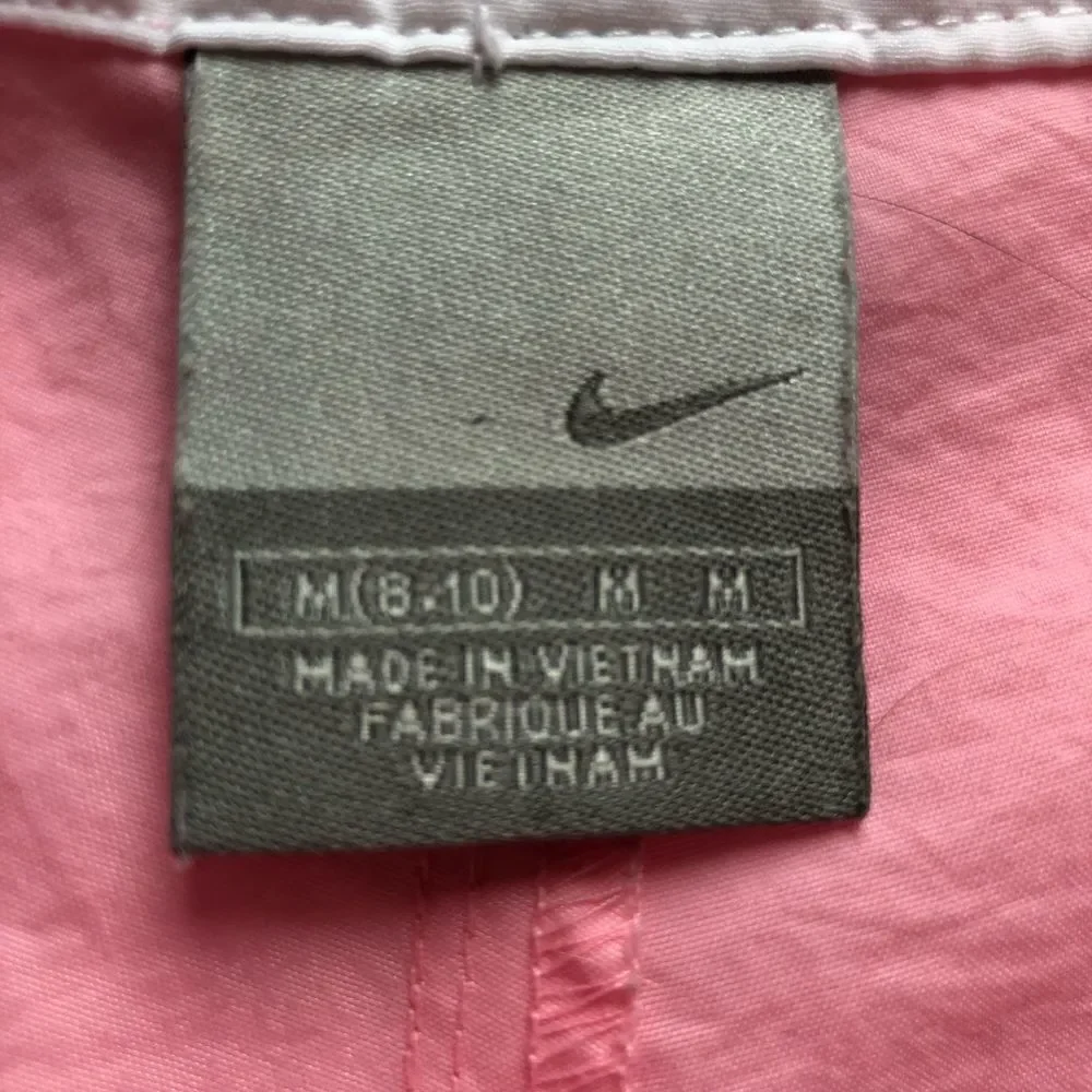Nike shorts light weight quick dry pink M(8-10)